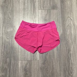 lululemon 2.5 speed up shorts